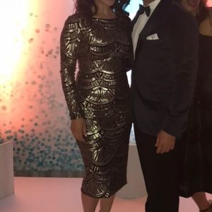 Dress the population Sequin dress